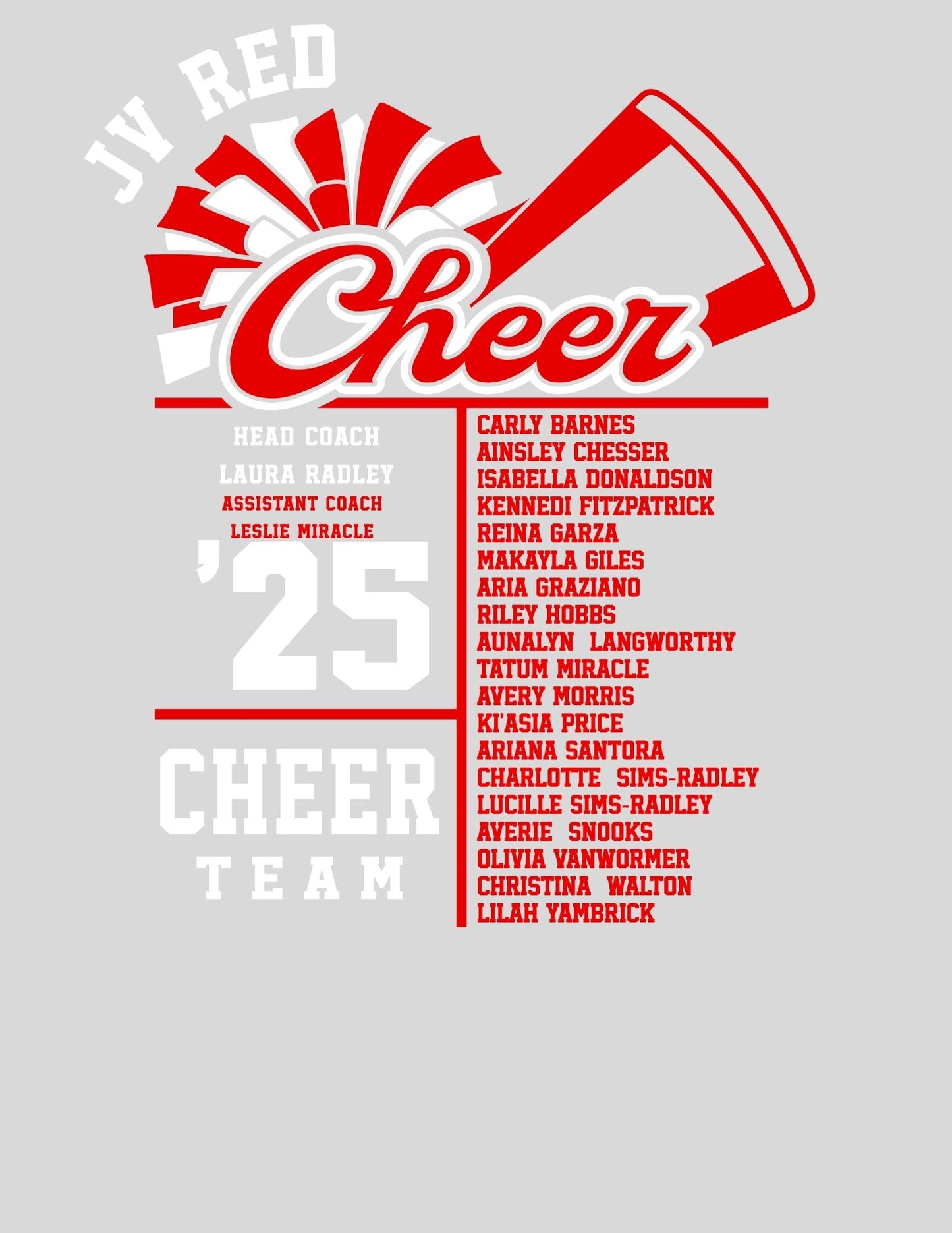 SWARTZ CREEK TACKLE CHEER