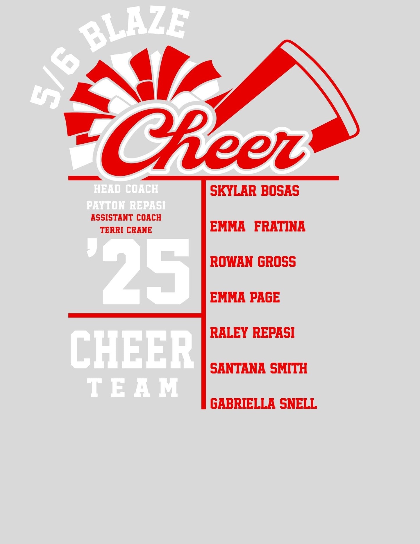 SWARTZ CREEK MASCOT 5/6 CHEER