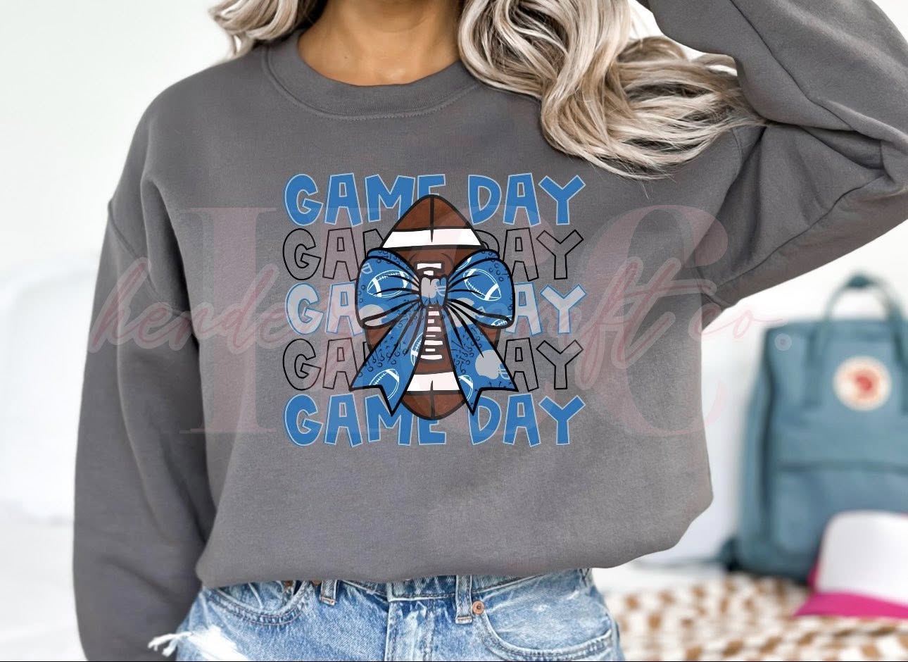 GAME DAY BOW FOOTBALL