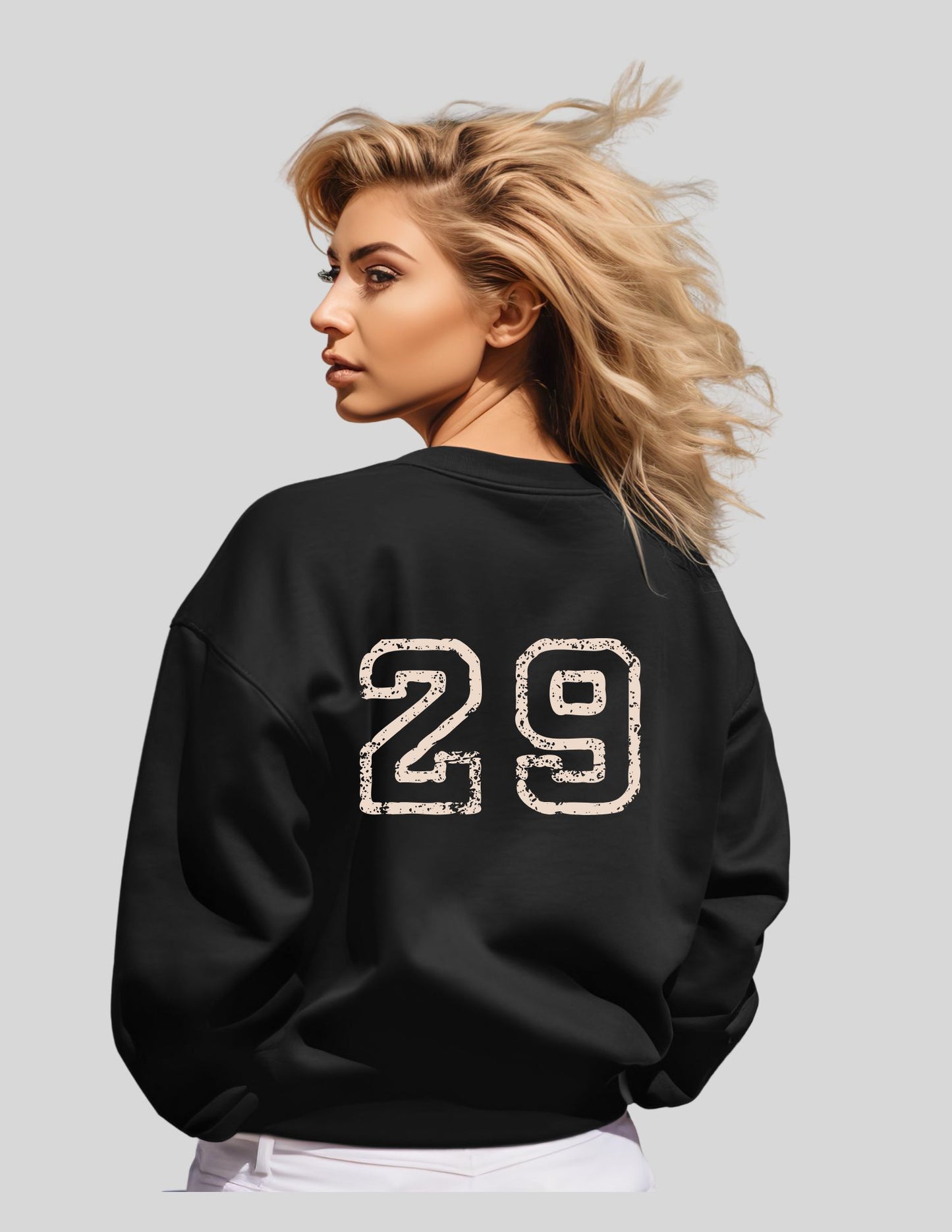 Vintage Football Mom w/ Number