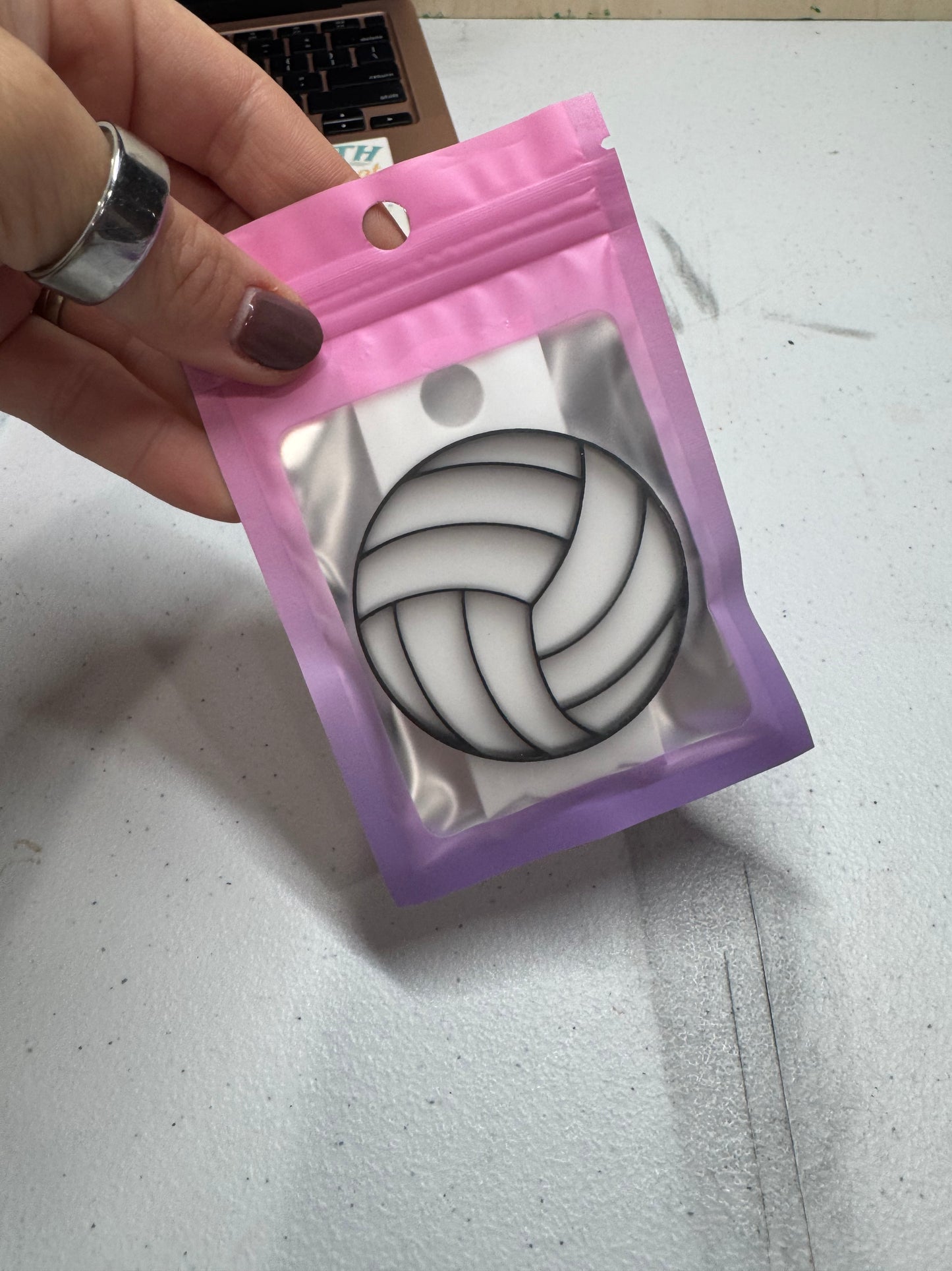 Volleyball Tumbler Topper 40 oz