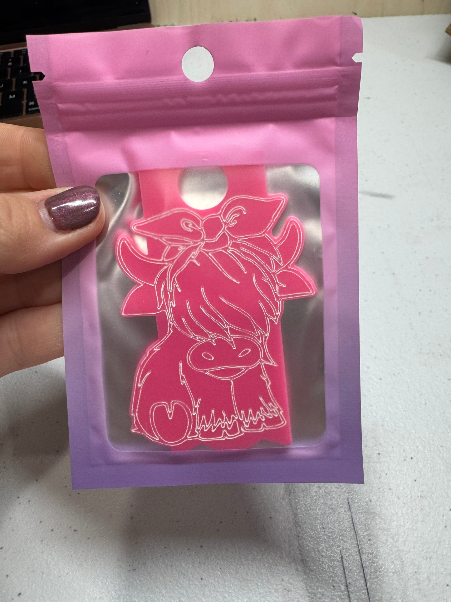 Highland Cow Tumbler Topper 40 oz