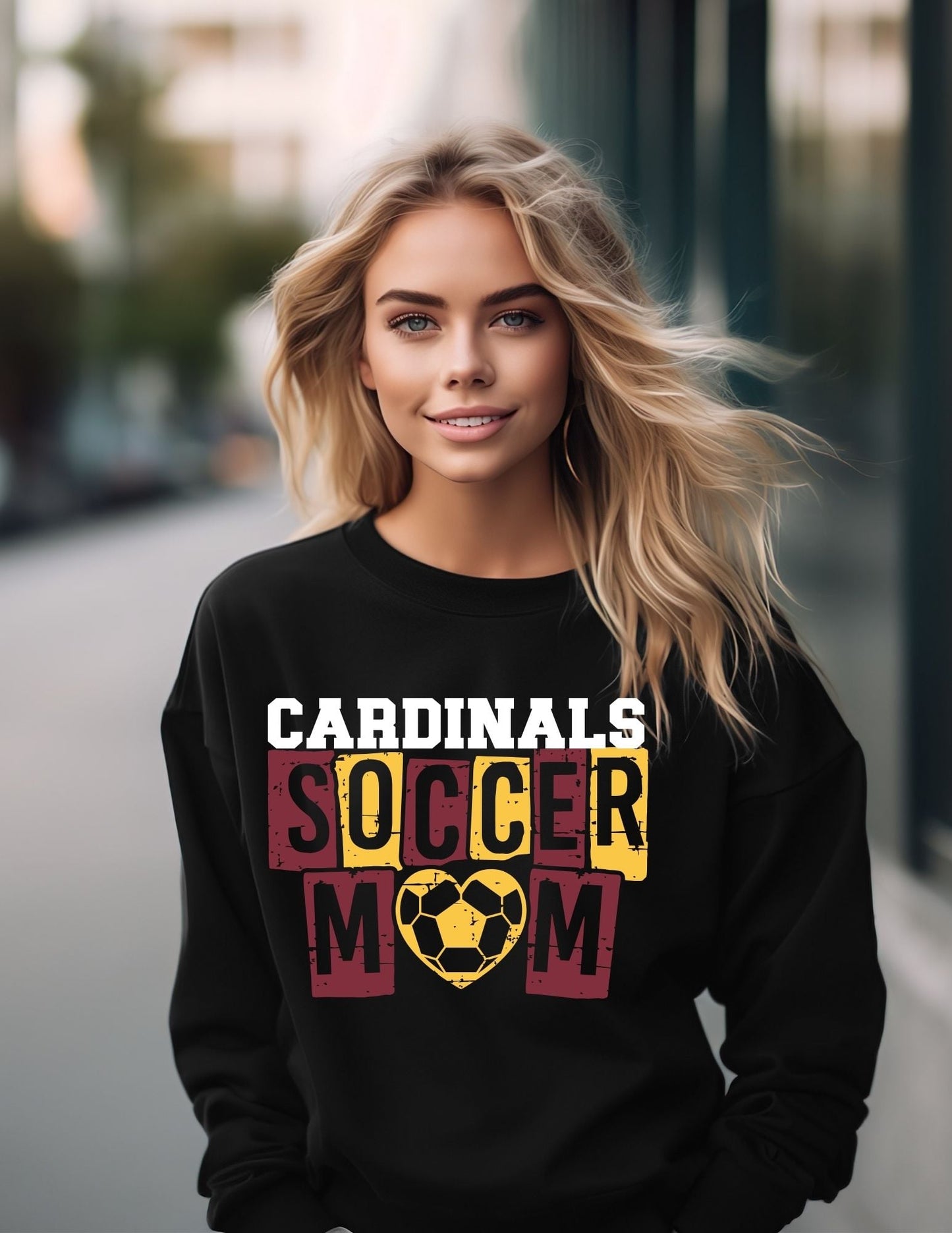 Mascot Soccer Mom