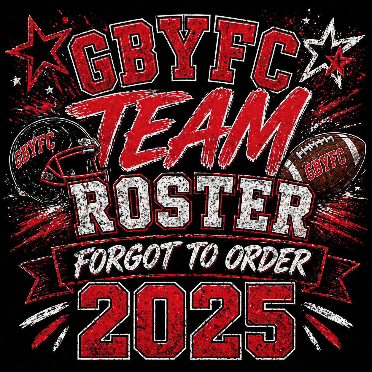 GBYFC 2025 TEAM SHIRTS