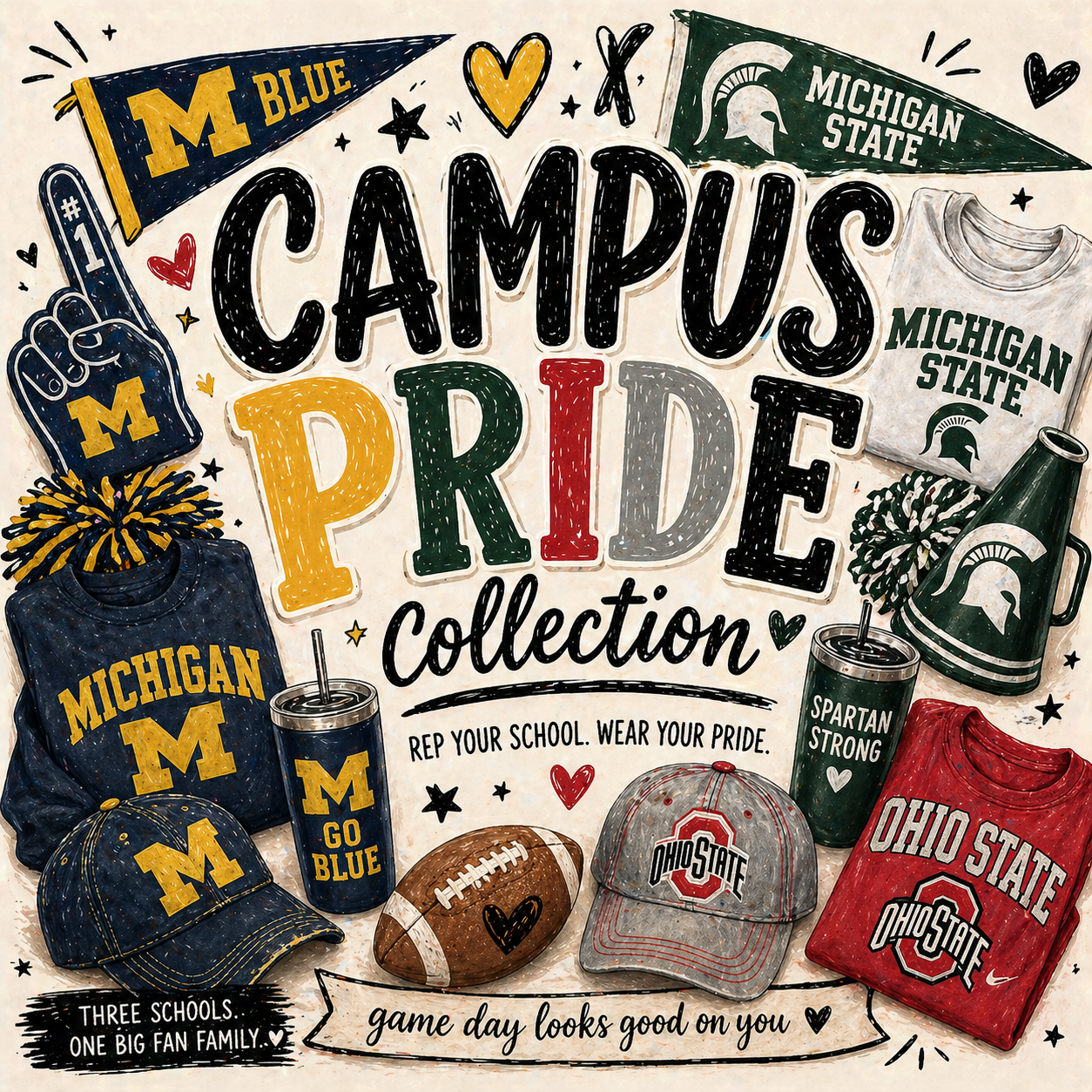 The campus pride collection