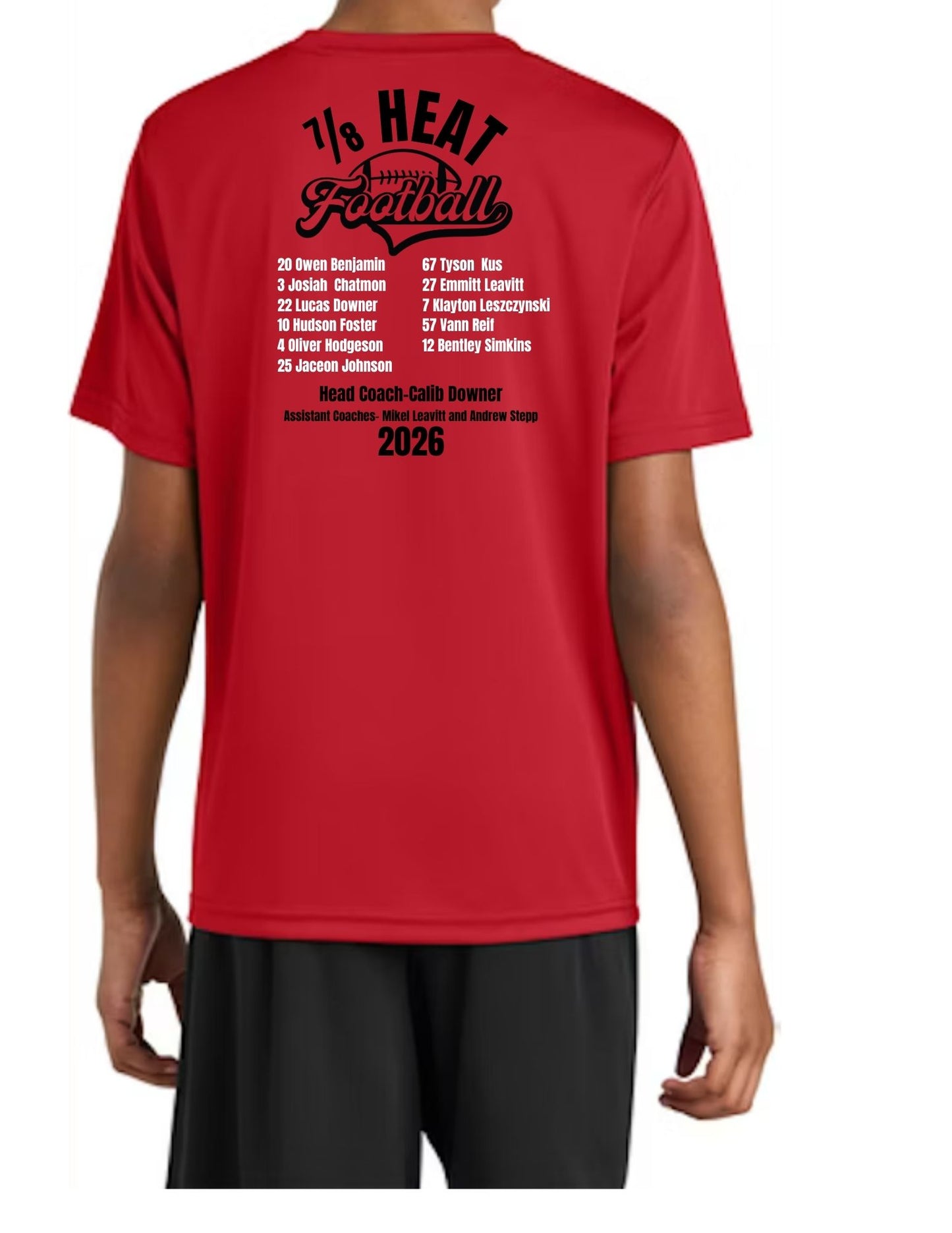 26' SC FOOTBALL TEAM SHIRT