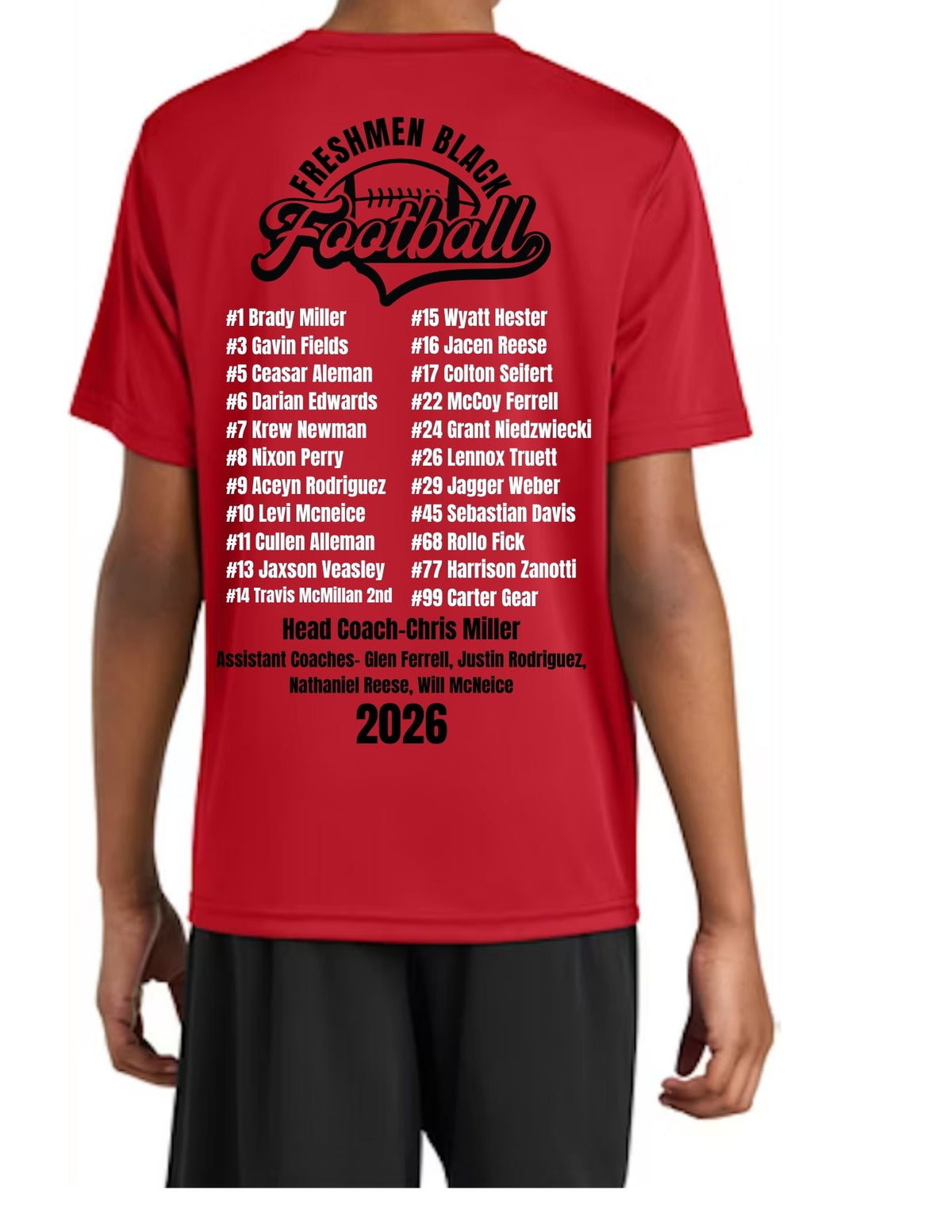 26' FOOTBALL TEAM SHIRT