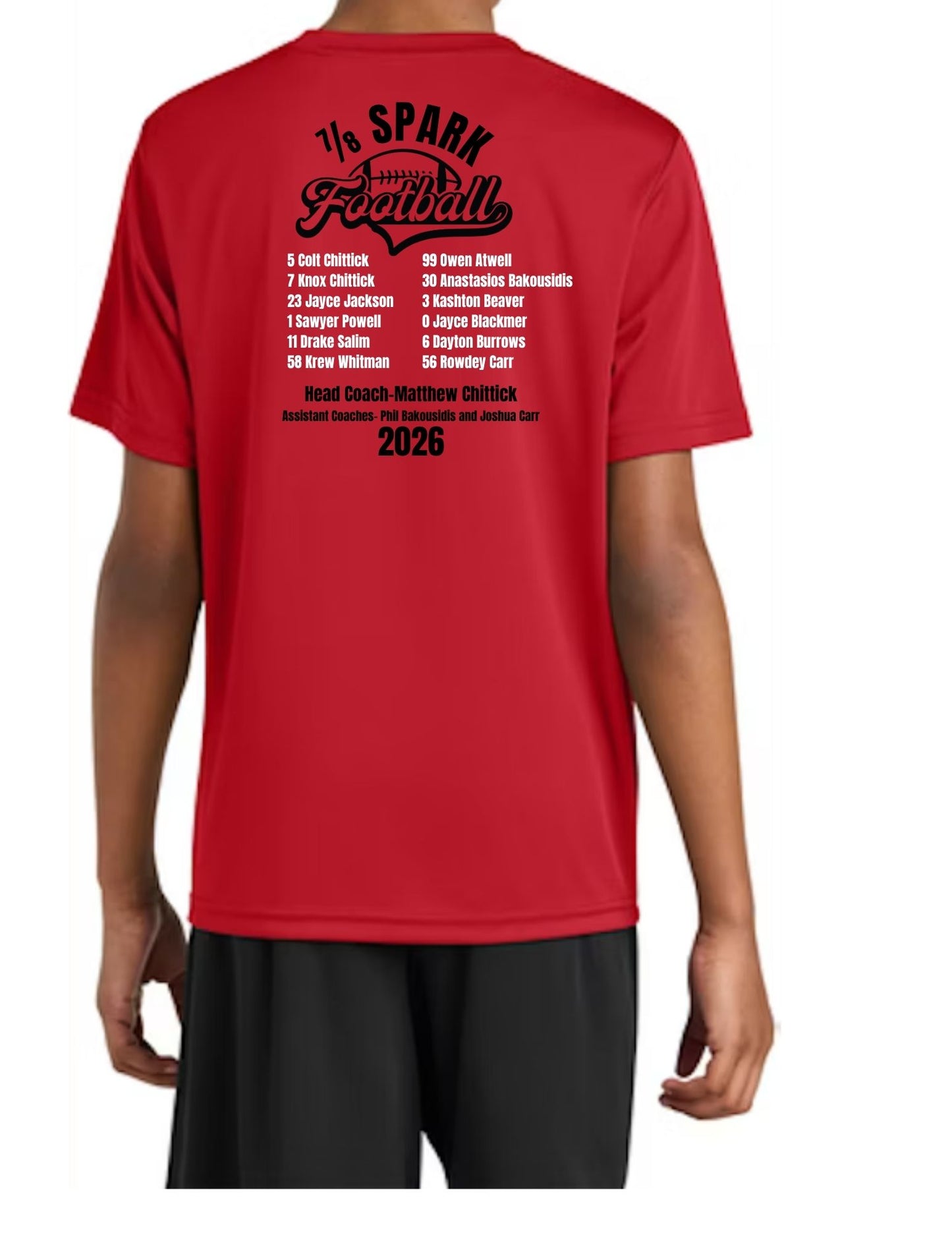 26' SC FOOTBALL TEAM SHIRT