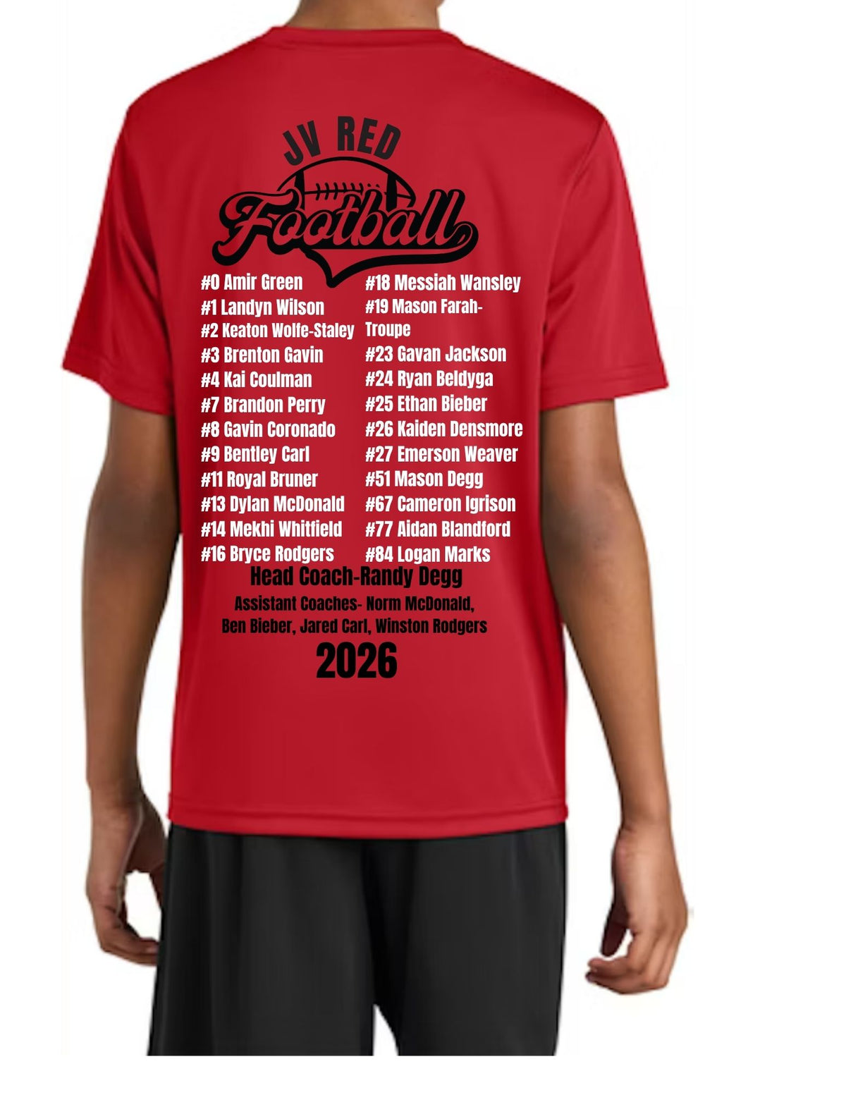 26' FOOTBALL TEAM SHIRT