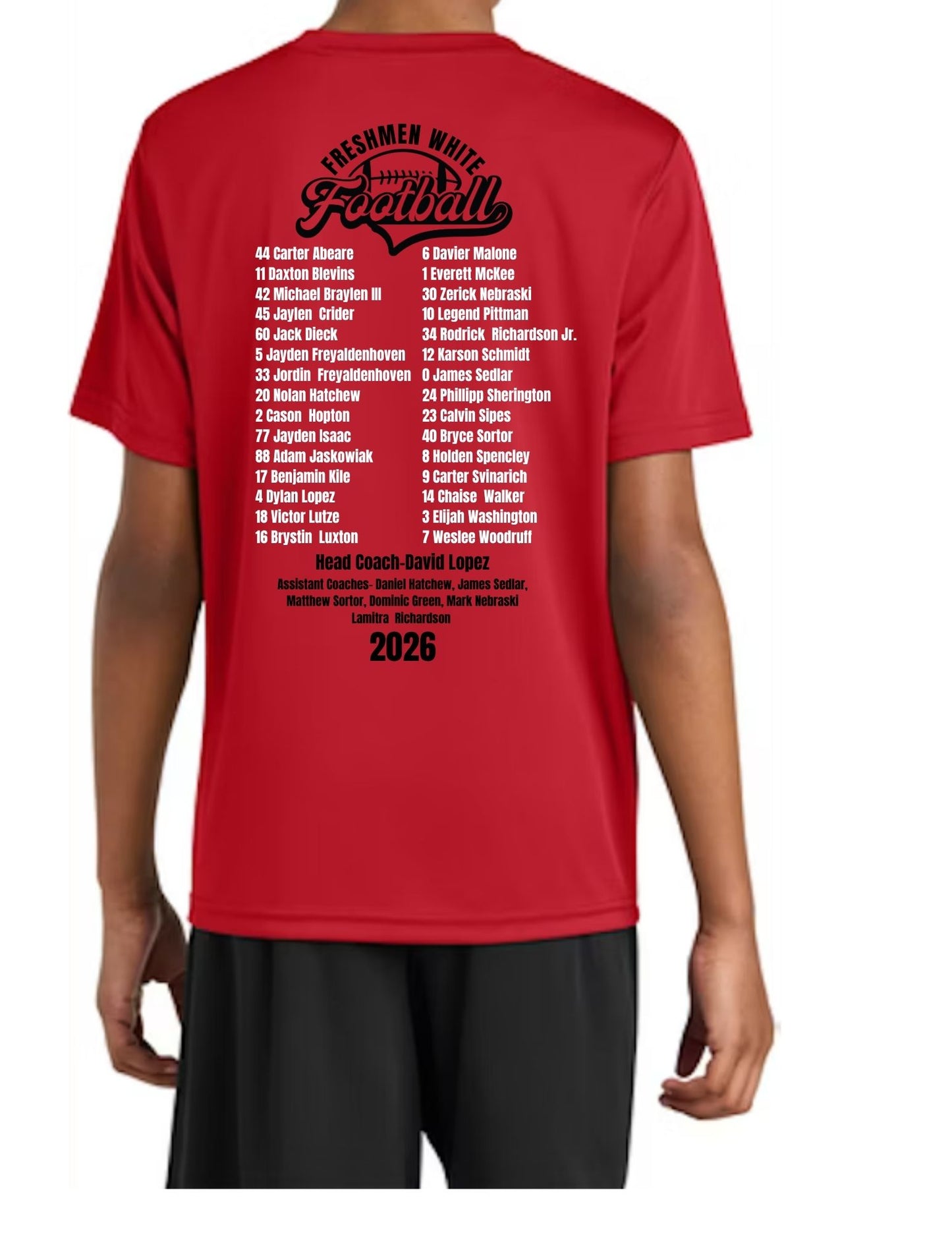 26' SC FOOTBALL TEAM SHIRT