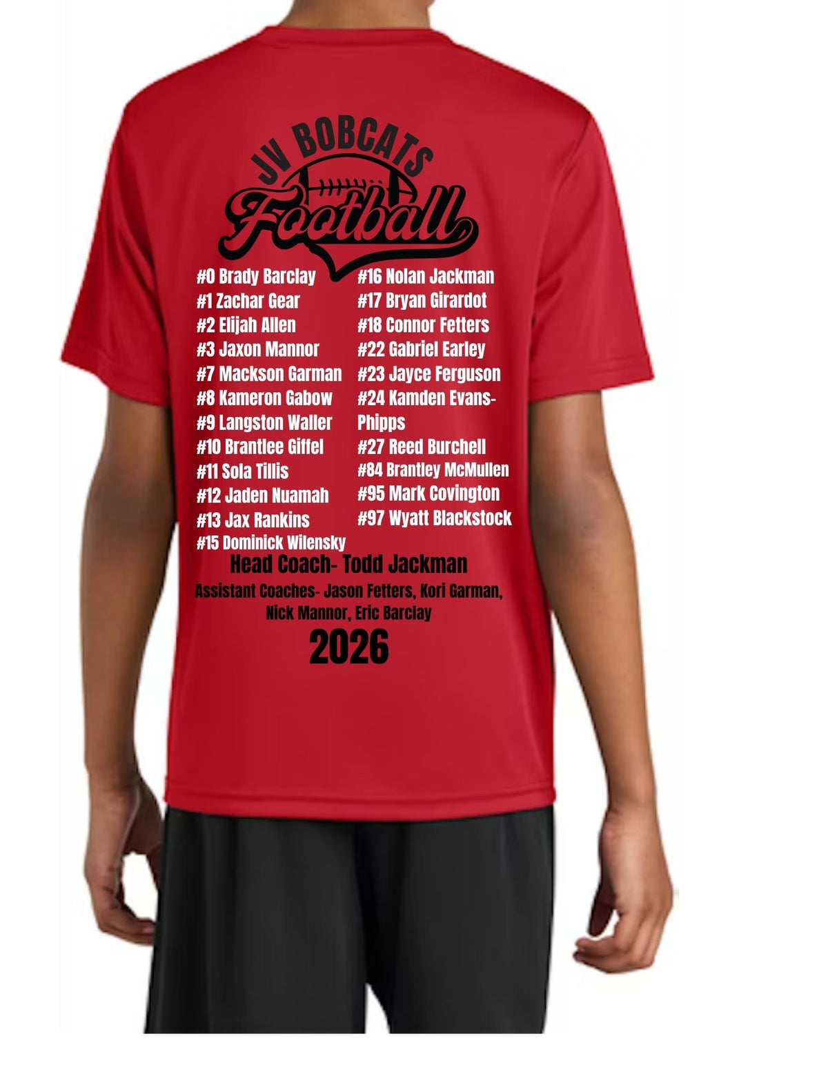 26' FOOTBALL TEAM SHIRT