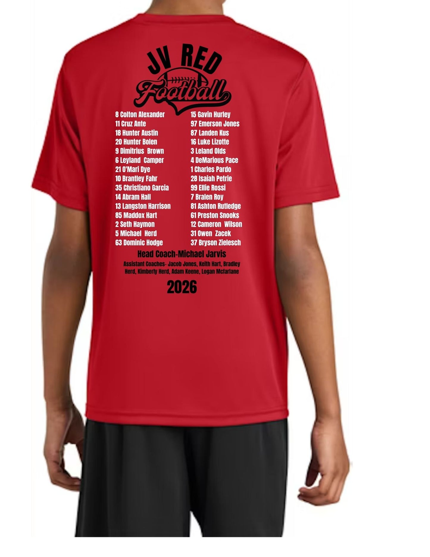 26' SC FOOTBALL TEAM SHIRT