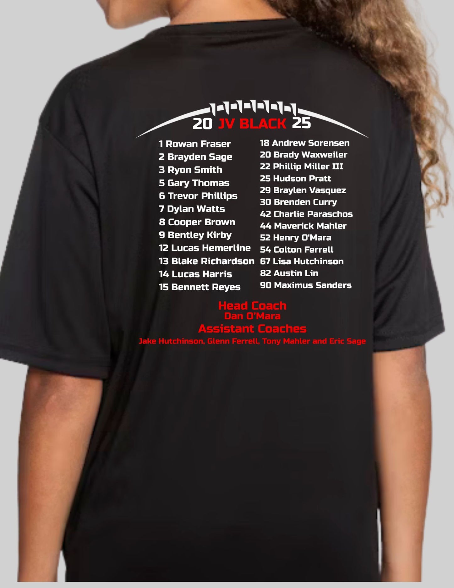 Freshman/JV Football Memento