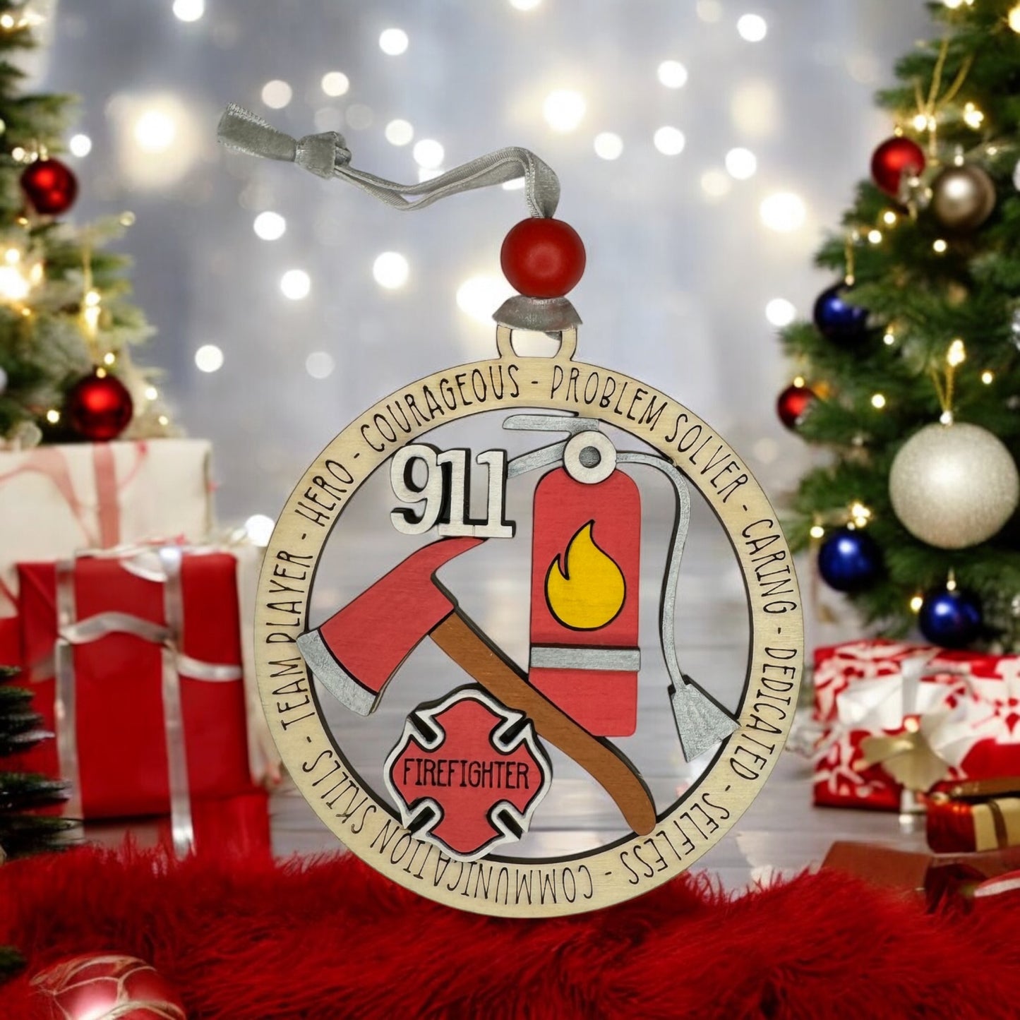Firefighter Ornament