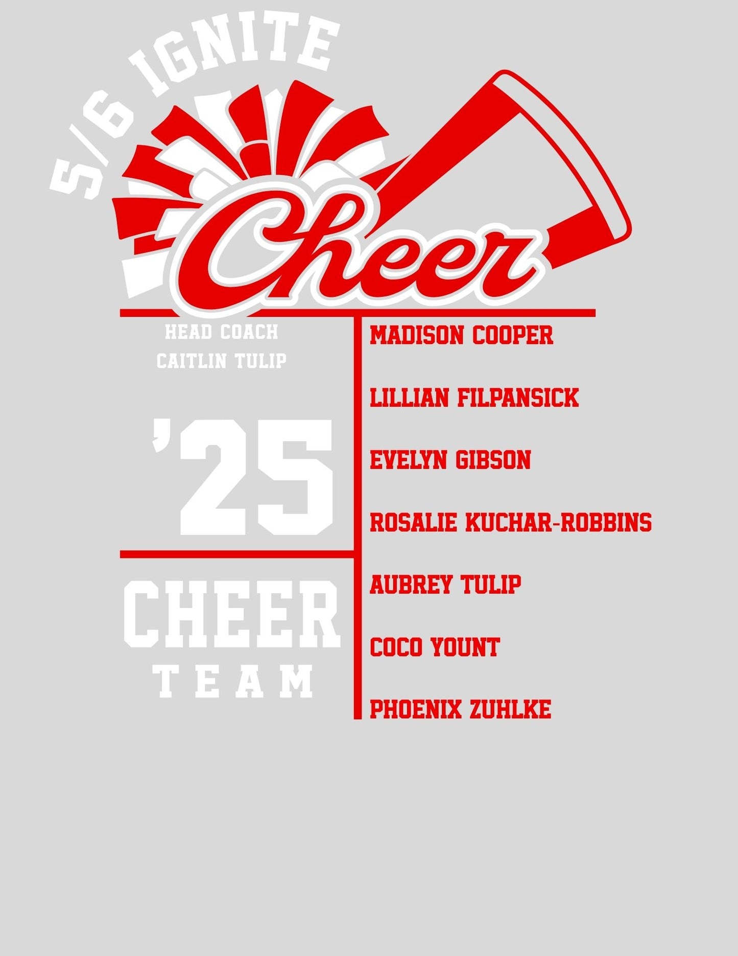 SWARTZ CREEK MASCOT 5/6 CHEER