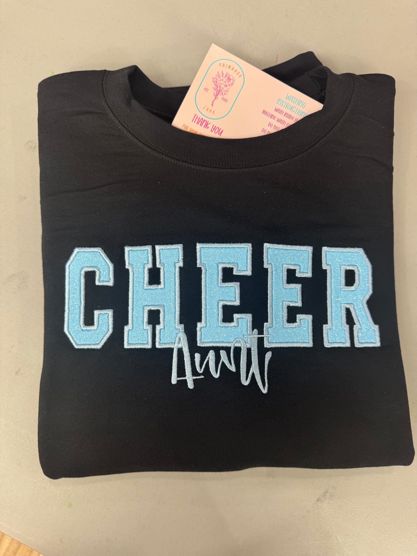 Cheer Aunt Embroidery