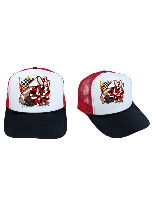 Football and cheer Spirit Trucker Hat