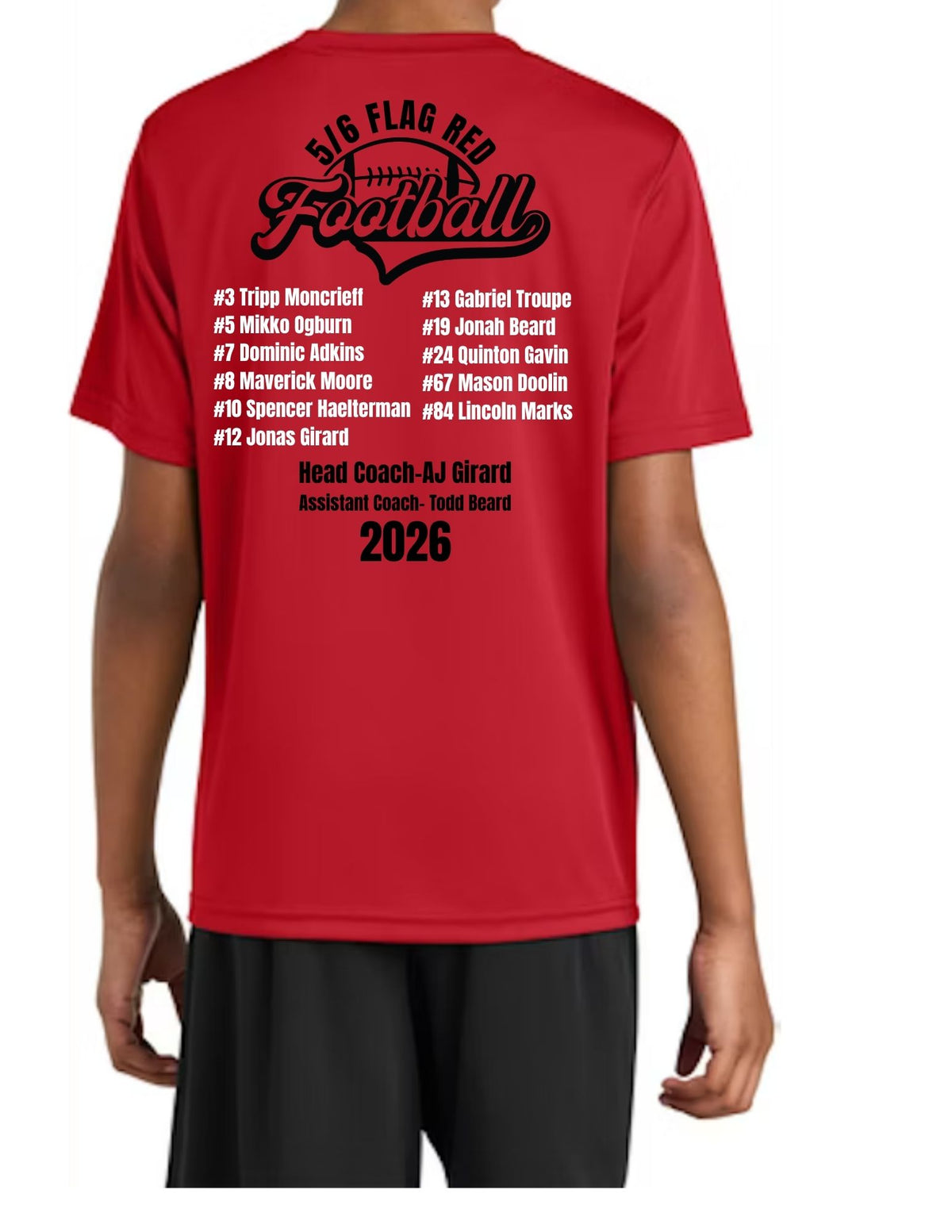 26' FOOTBALL TEAM SHIRT