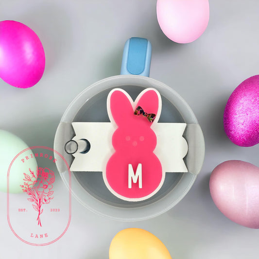 Marshmallow Bunny Cup Topper