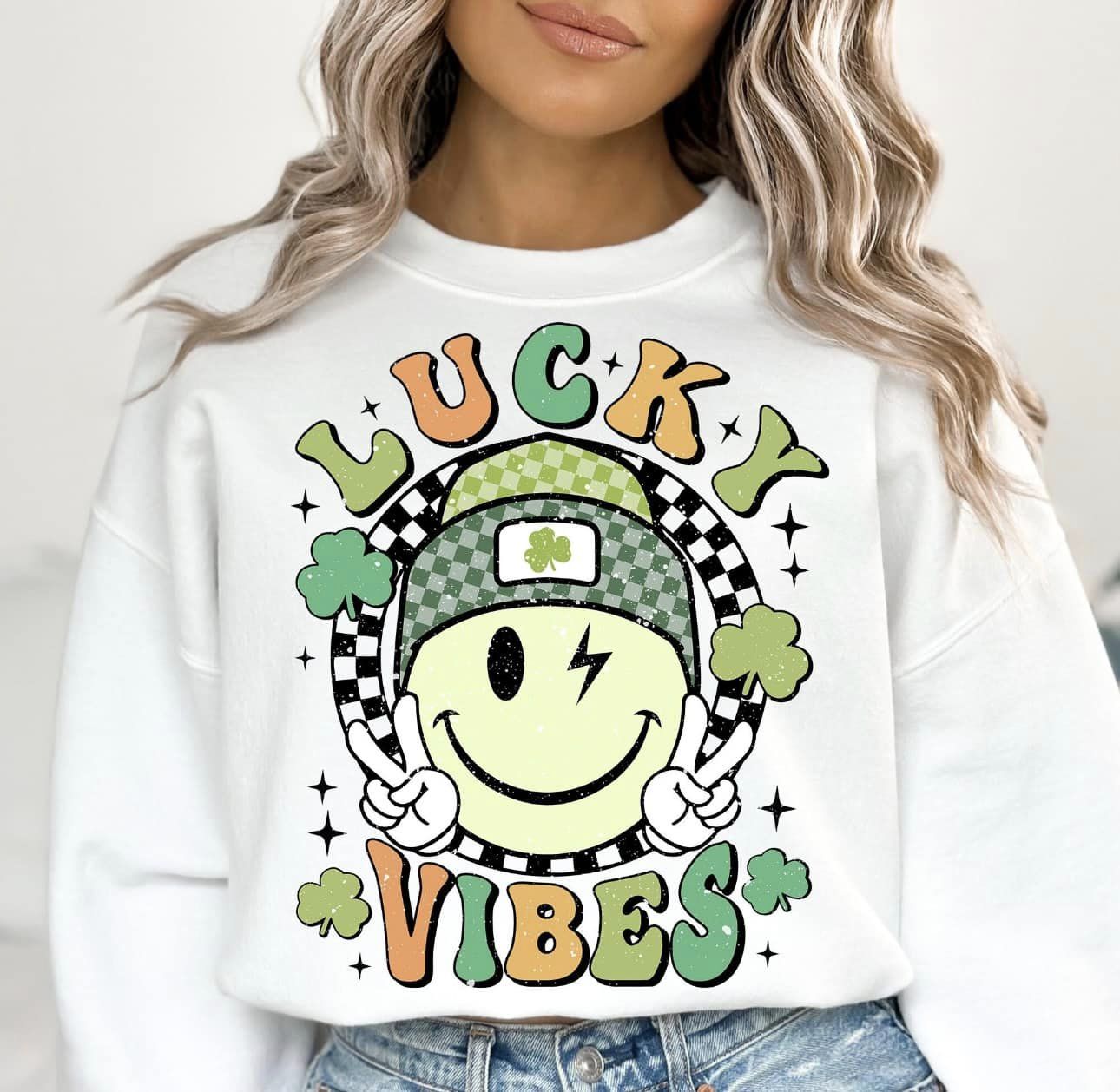 Lucky Vibes Crewneck