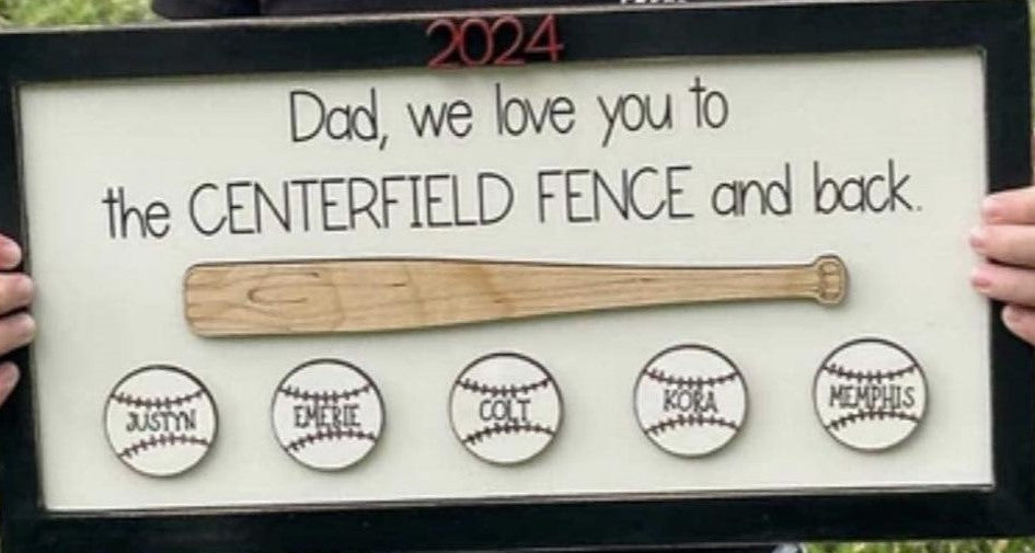 LOVE YOU TO CENTERFIELD