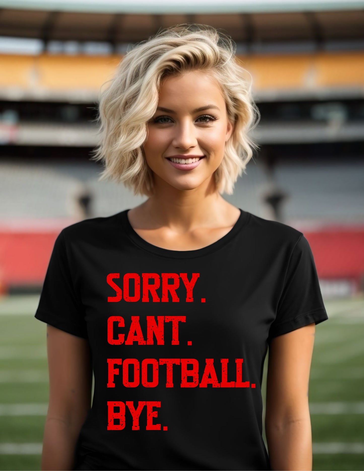 Sorry. Cant. Football. Bye.