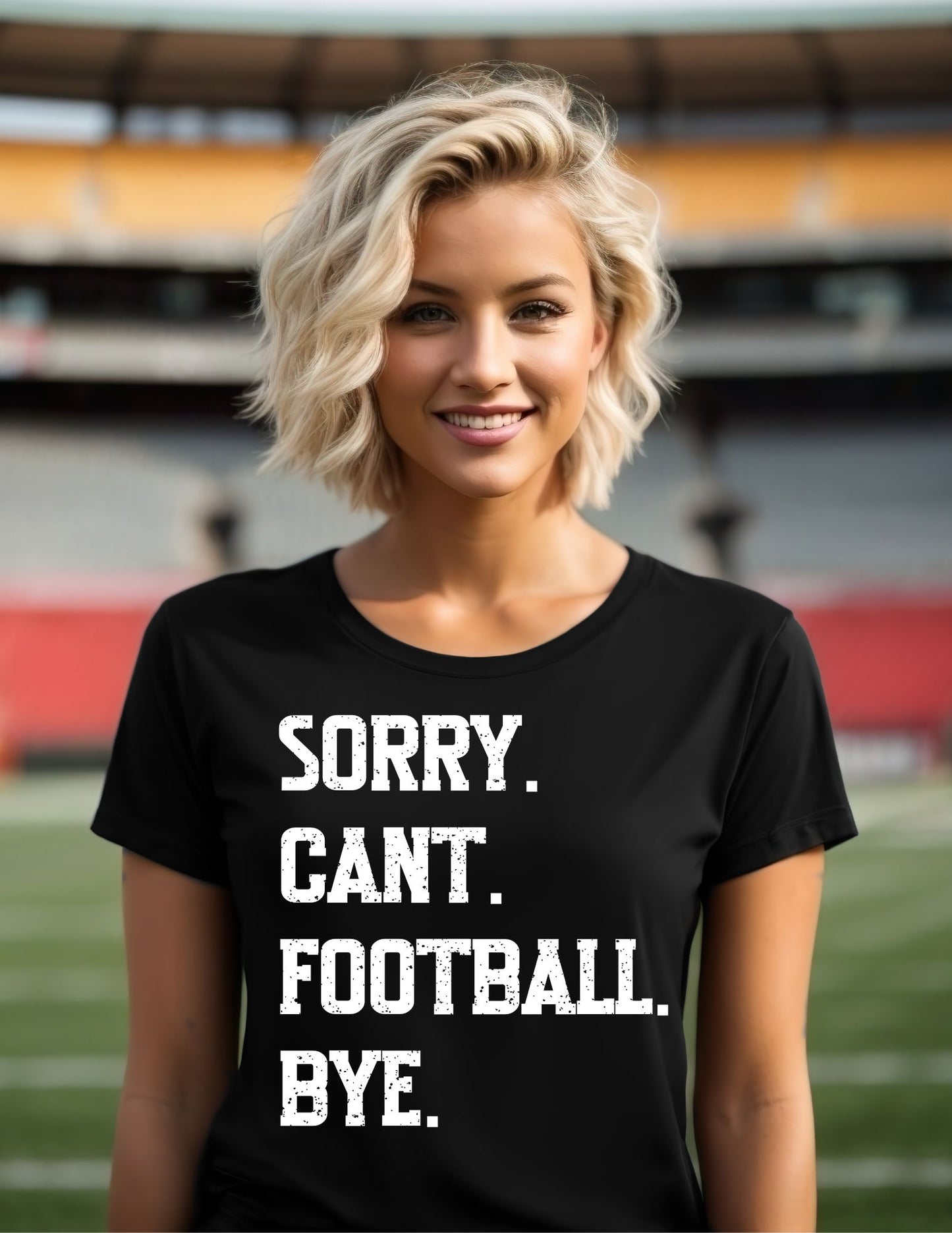 Sorry. Cant. Football. Bye.