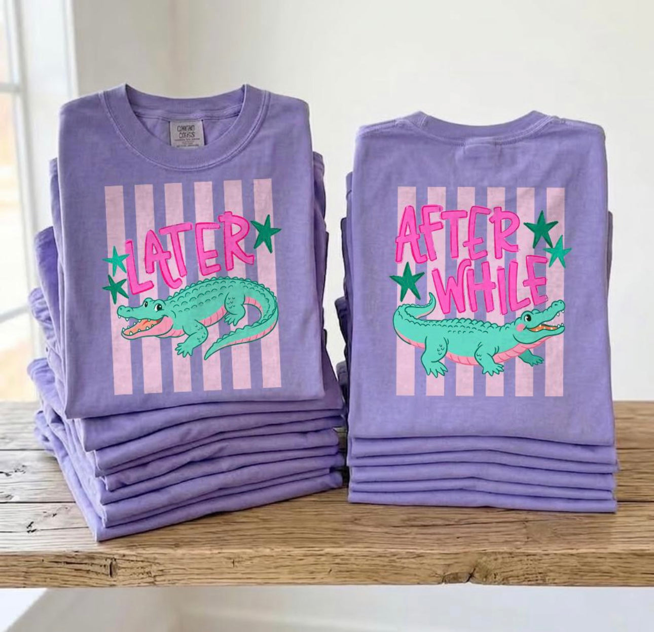 Later Gator w/ stripes