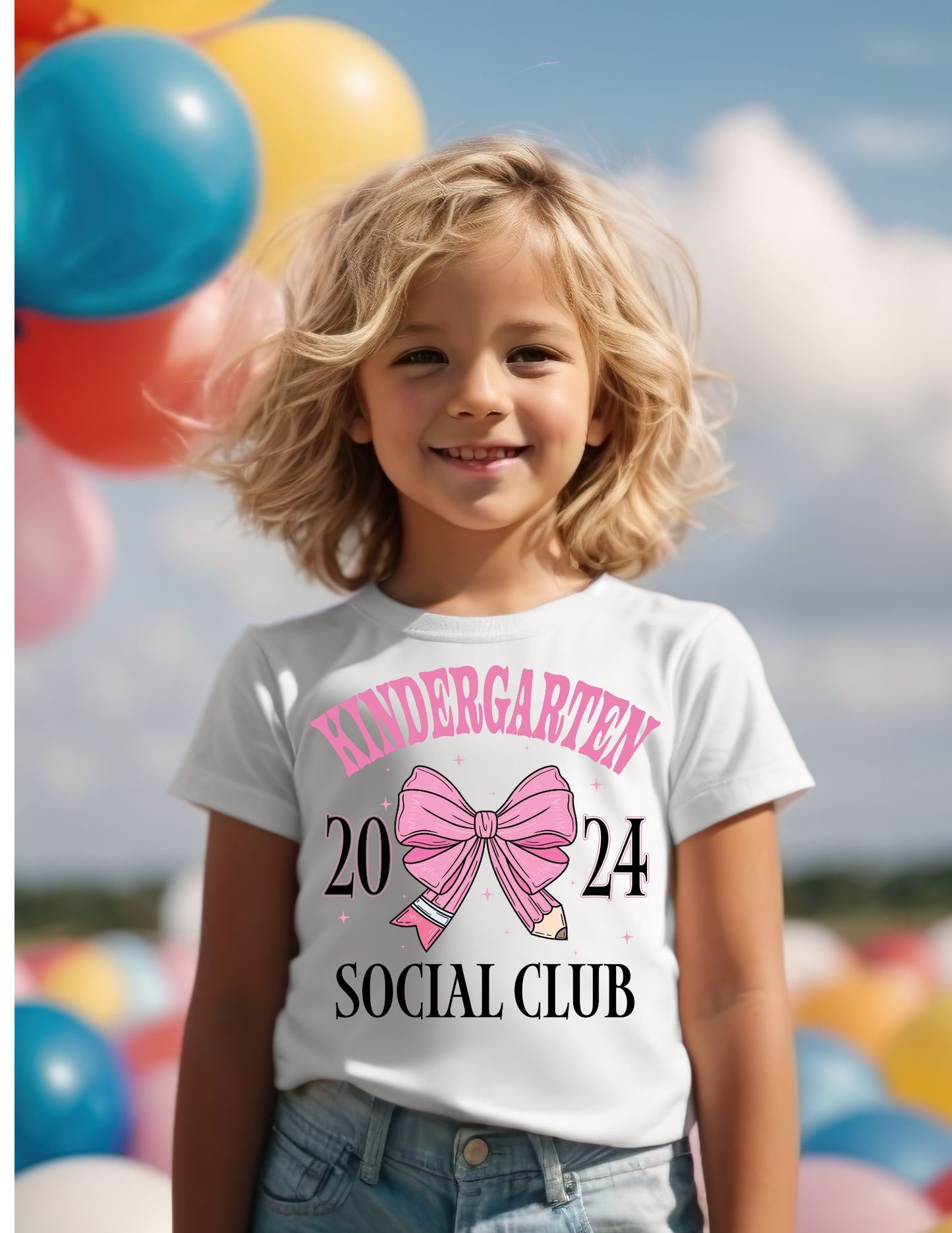 Grade Pink Bow Social Club