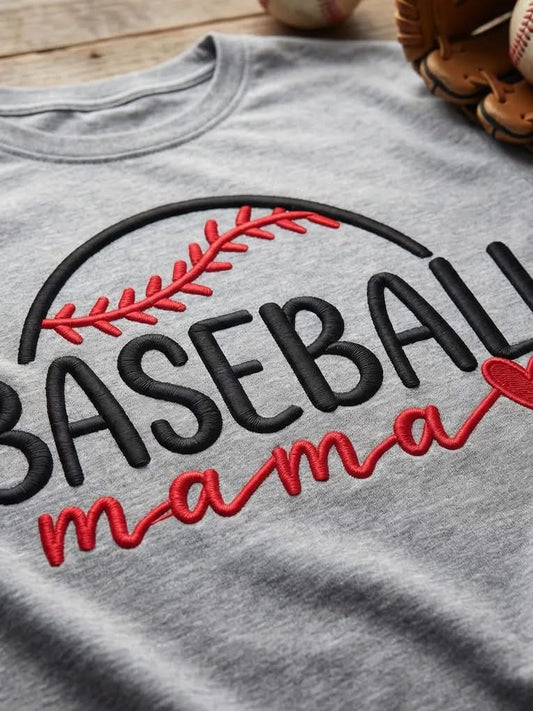 Baseball Mama (Embroidery)