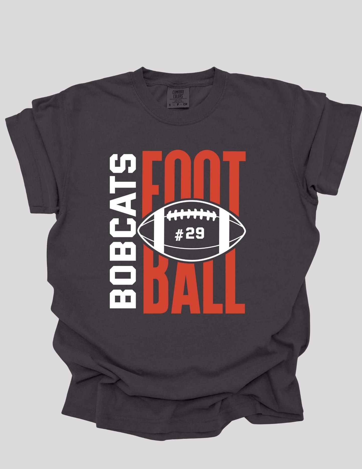 BOBCATS Football w/ number