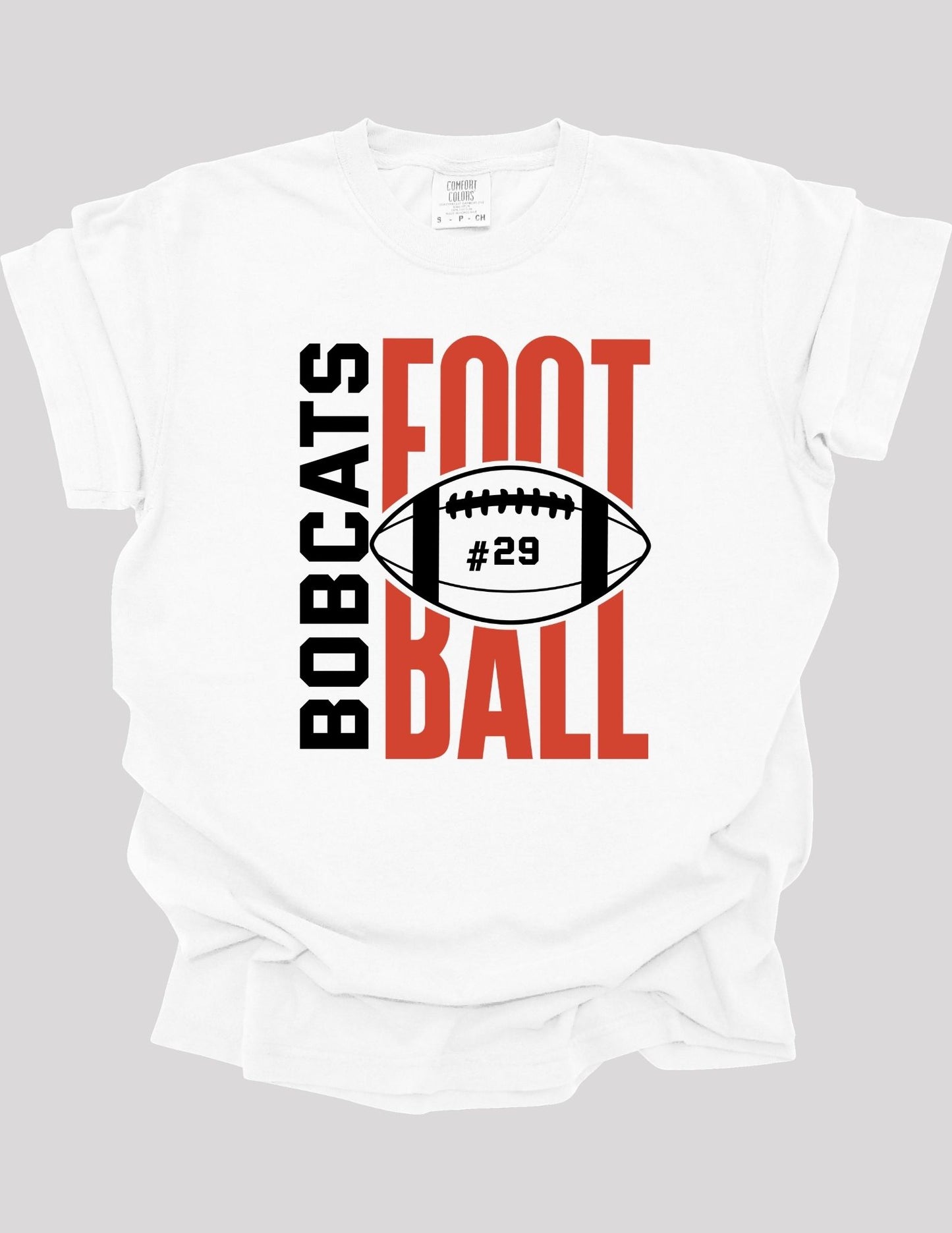 BOBCATS Football w/ number