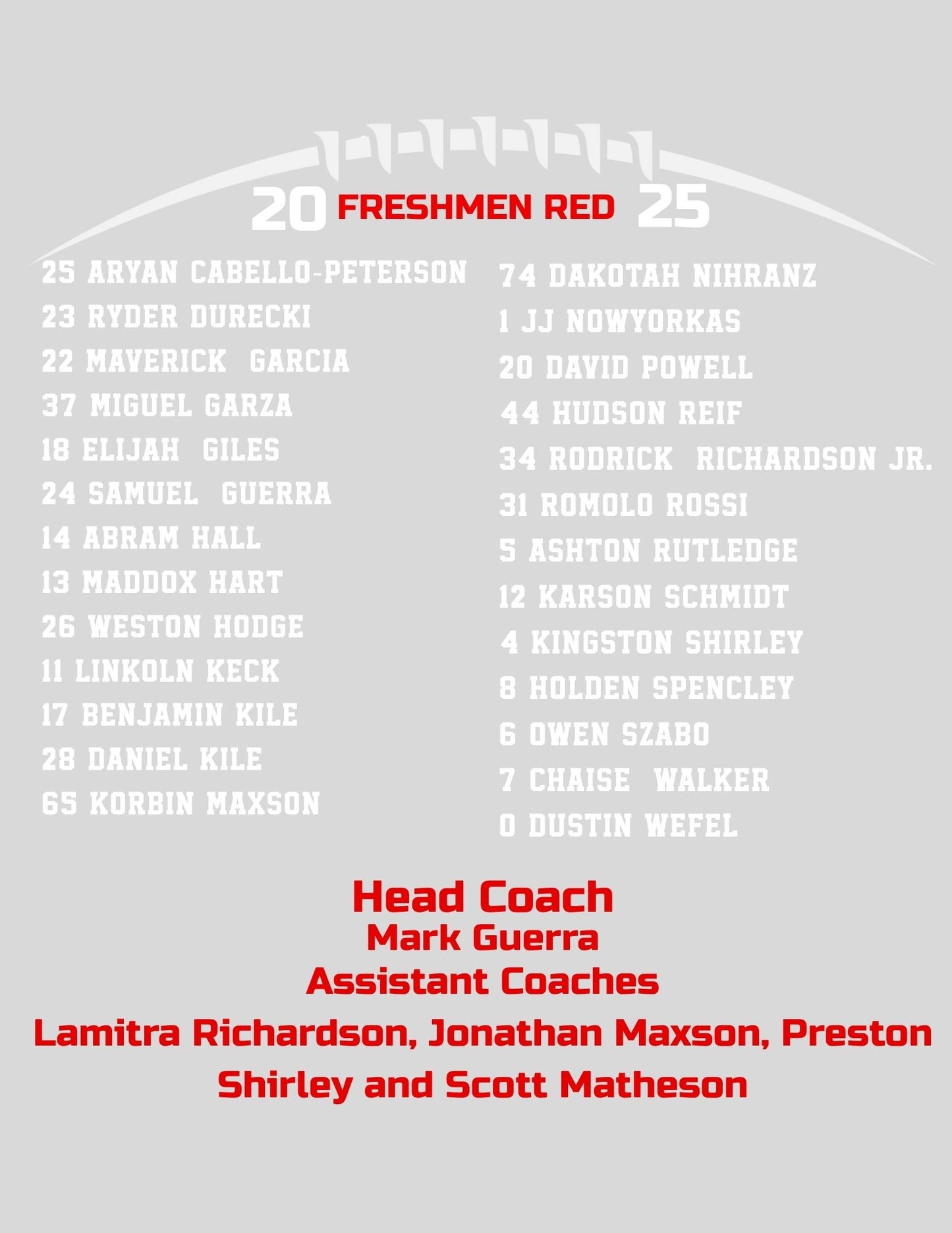 SWARTZ CREEK TACKLE  FOOTBALL