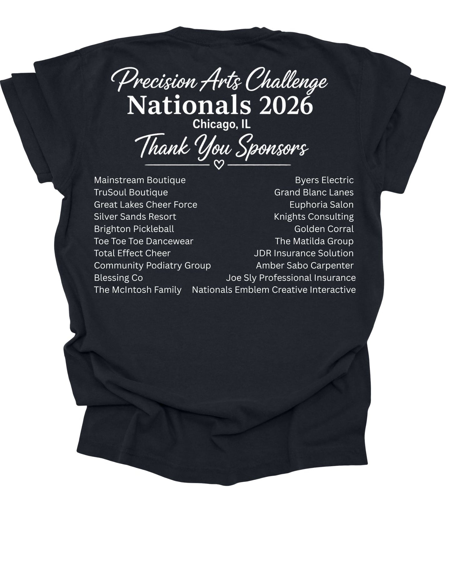 Matlock Dance Co- Nationals TEE