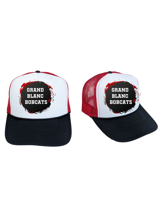 Red and Black Spirit Trucker Hat