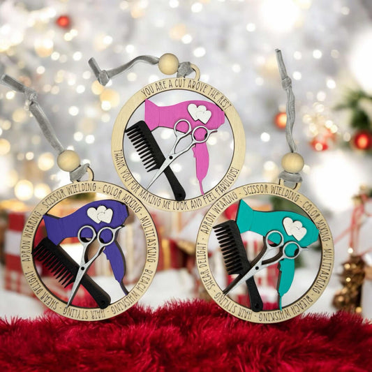 Hair Stylist Ornament