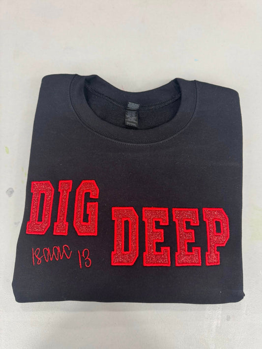 Dig Deep Embroidery