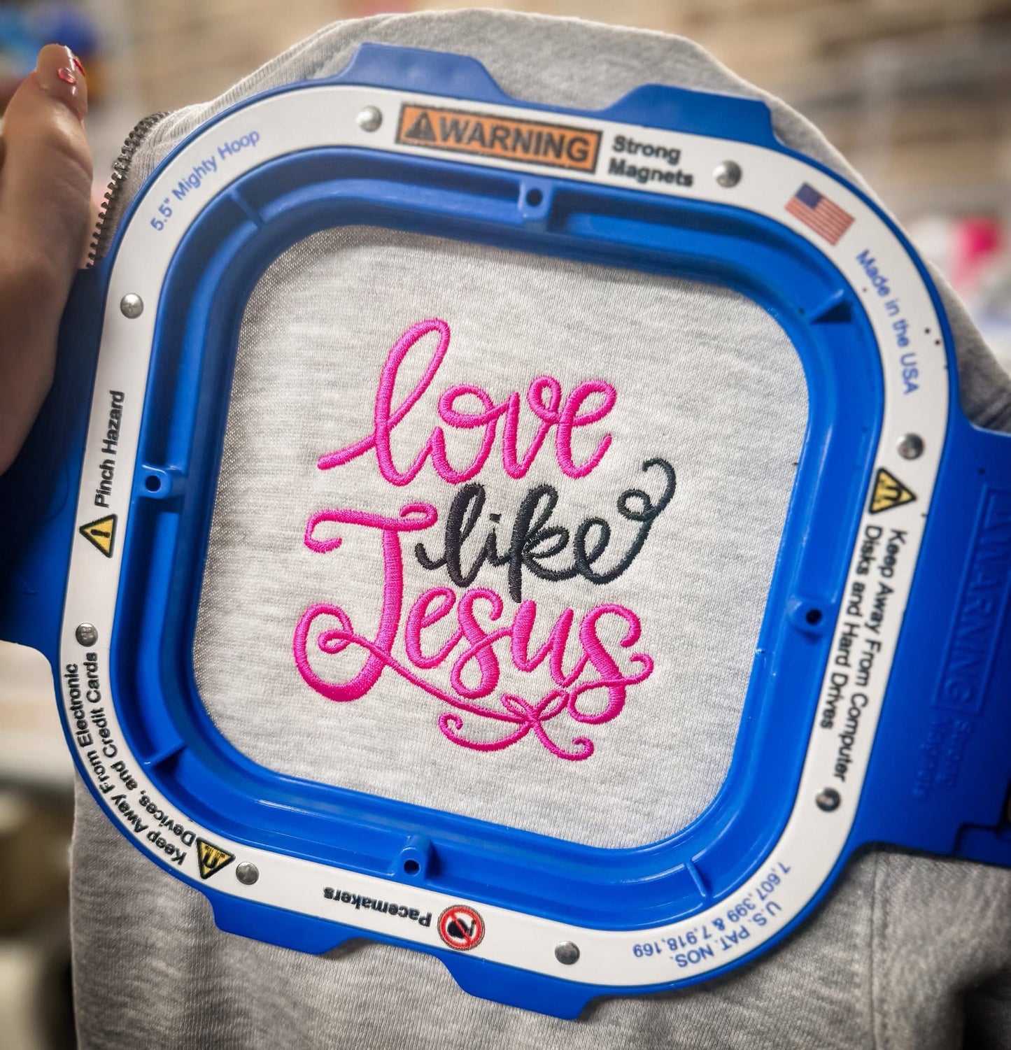 Love Like Jesus Embroidery