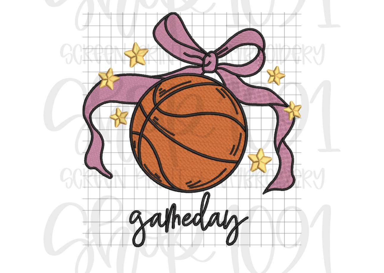 Game Day Bow Embroidery Collection