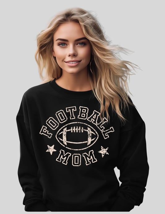 Vintage Football Mom w/ Number