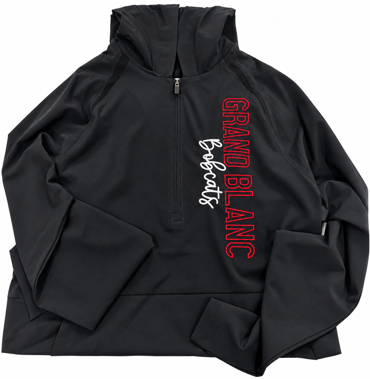 Vertical Mascot hooded jacket