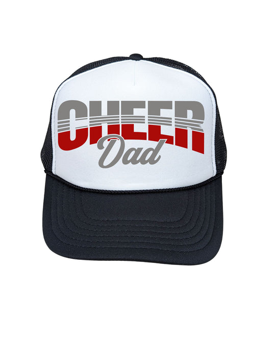 CHEER DAD TRUCKER HAT