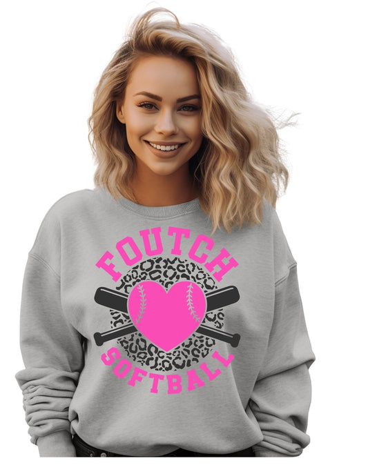 TINA CHEETA PRINT SOFTBALL