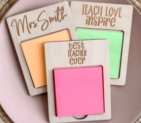 Teacher Post-It Note Holders