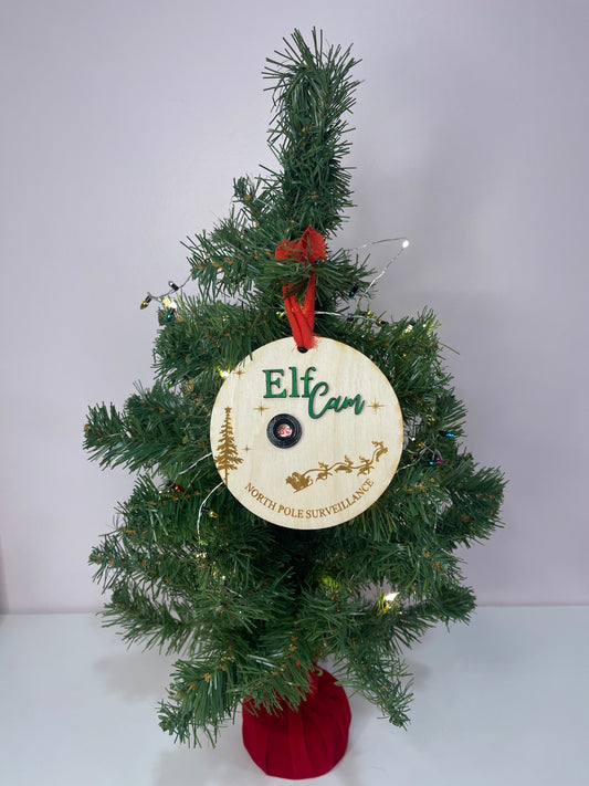 Elf Cam Ornament