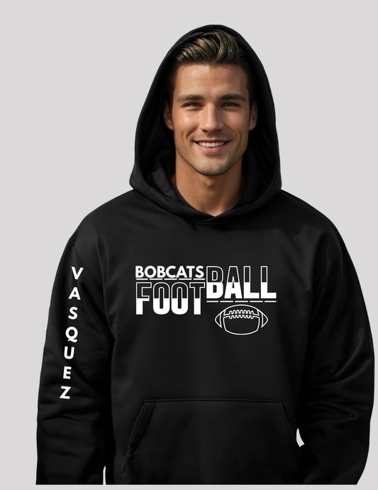 Bobcats Football w/ sleeve and back number