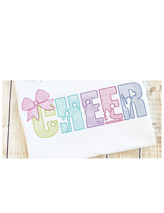 Cheer- Embroidery