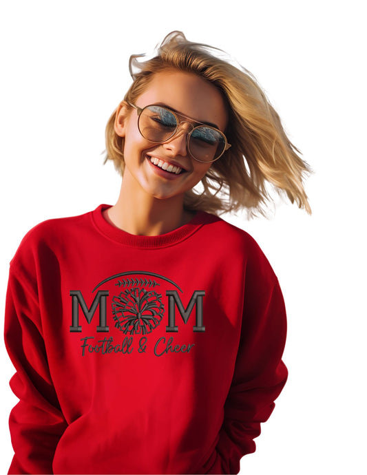 CHEER AND FOOTBALL MOM EMBROIDERY