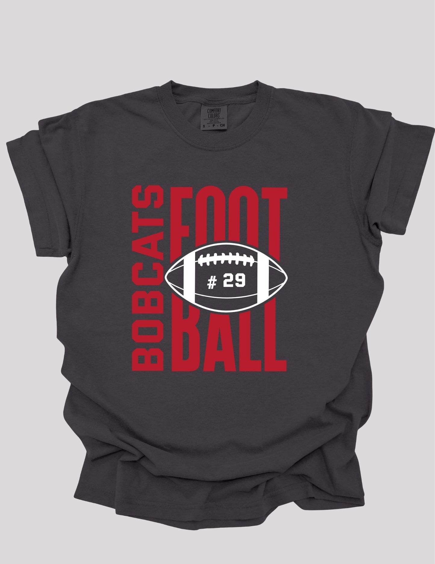 BOBCATS Football w/ number