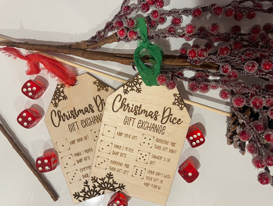 Holiday Dice Game Ornament